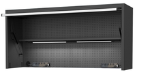 Load image into Gallery viewer, 73" USA SUMO SERIES WIDE POWER TOP HUTCH - SHELF, PEGBOARD, LIGHT