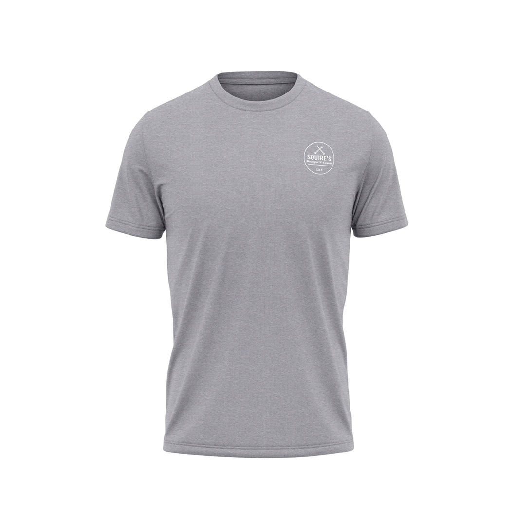 Squire's Motorsport and Custom - T-shirt Grey
