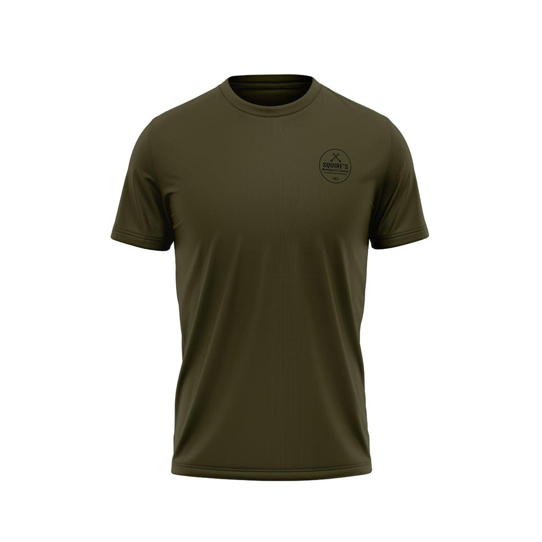 Squire's Motorsport and Custom - T-shirt Olive