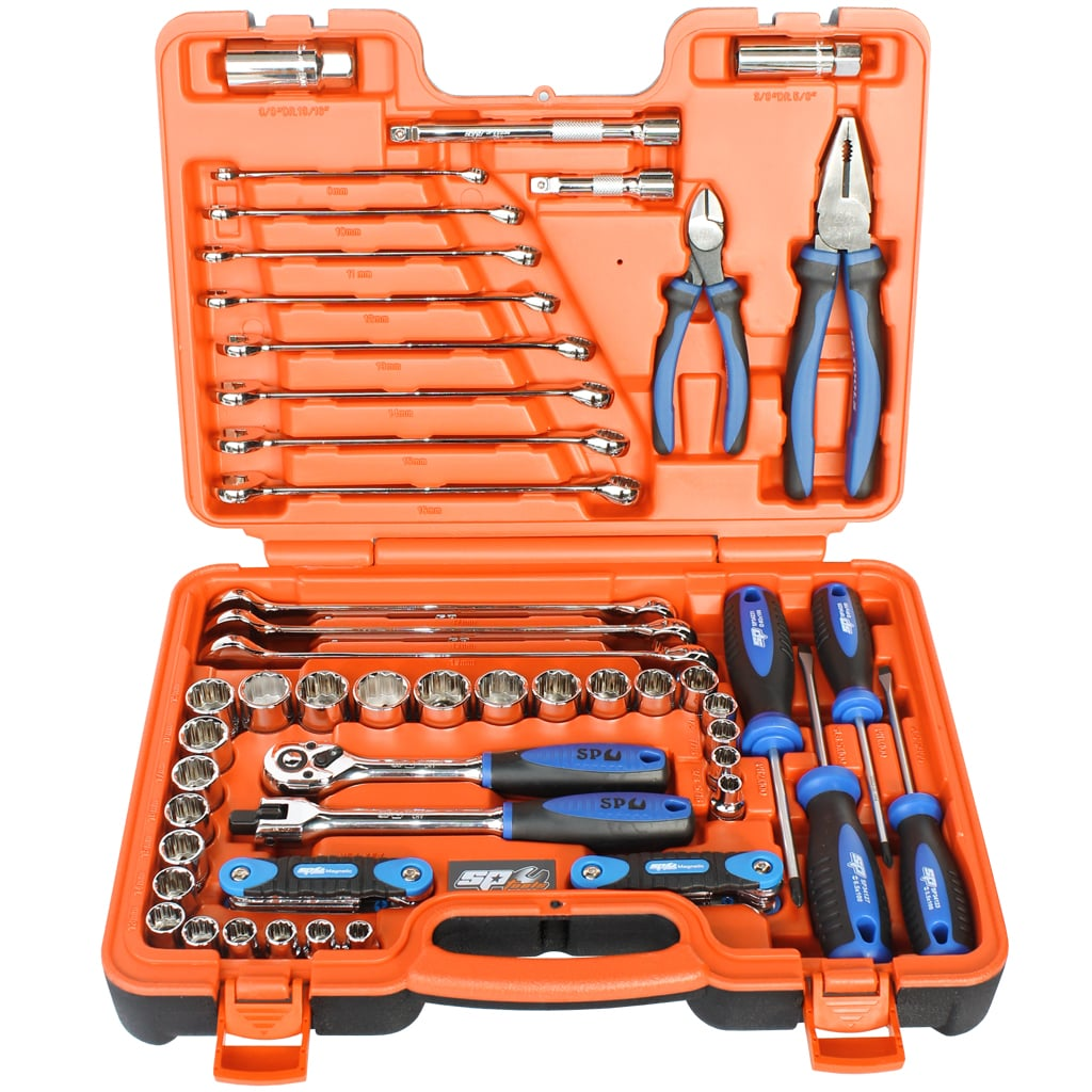 TOOL KIT IN X-CASE - 3/8