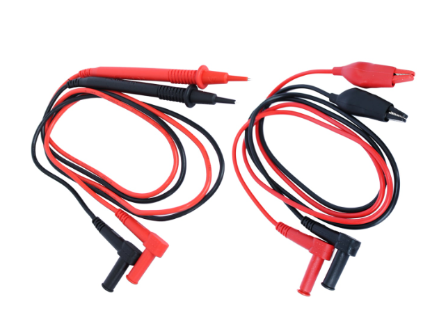 MULTIMETER DUAL TEST LEAD SET - ALLIGATOR & STANDARD PROBE- SP Tools